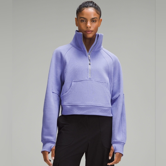 Lululemon Scuba Sweater Dark Lavender - Picture 1 of 8